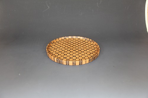 箱根寄木細工 お盆・お皿 ムク9寸仁取盆（アジロ） | 寄木オンライン